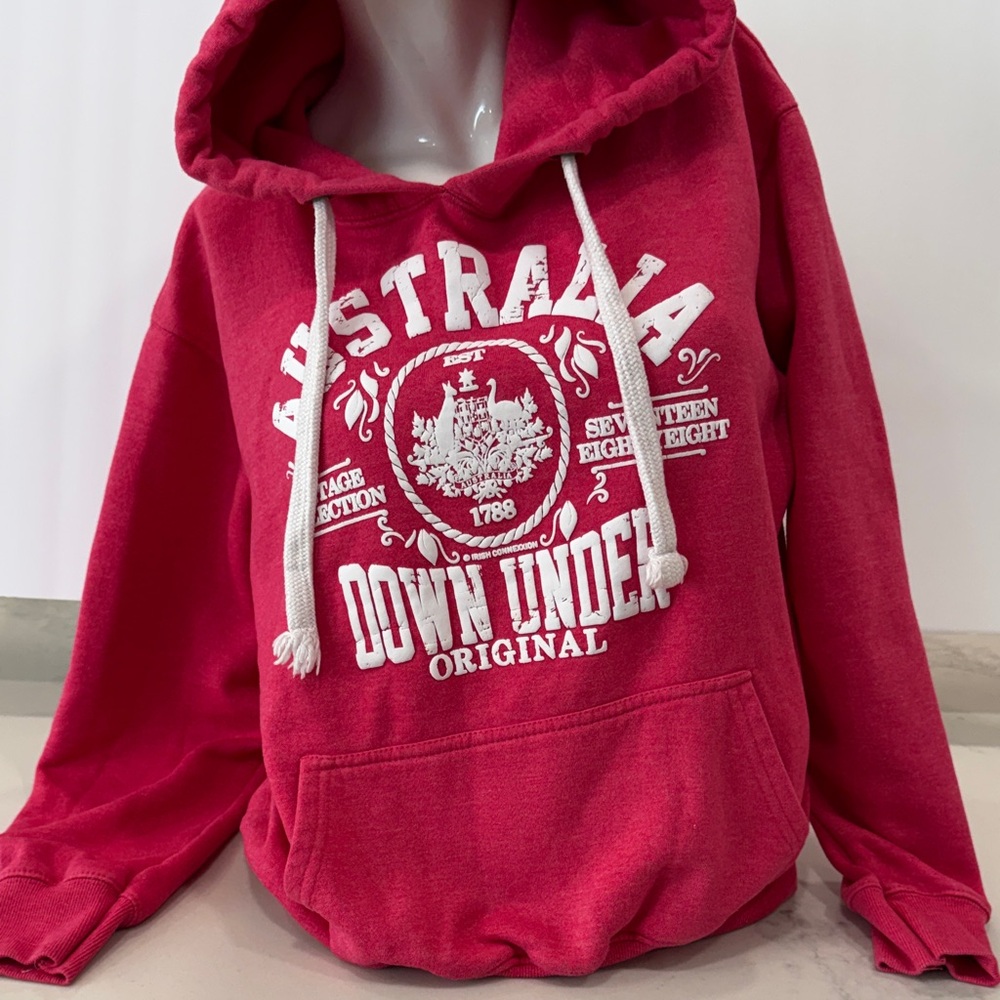 Dark Pink Australia Hoodie